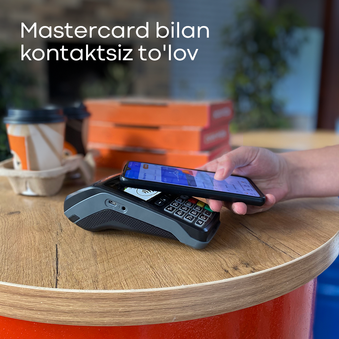 Ravnaq-bank O‘zbekistonda birinchi bo‘lib Mastercard orqali kontaktsiz smartfon to‘lovlarini yo‘lga qo‘ydi.